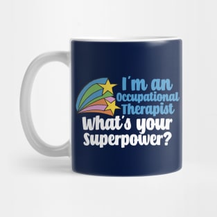 Occupational Therapist Superhero Mug